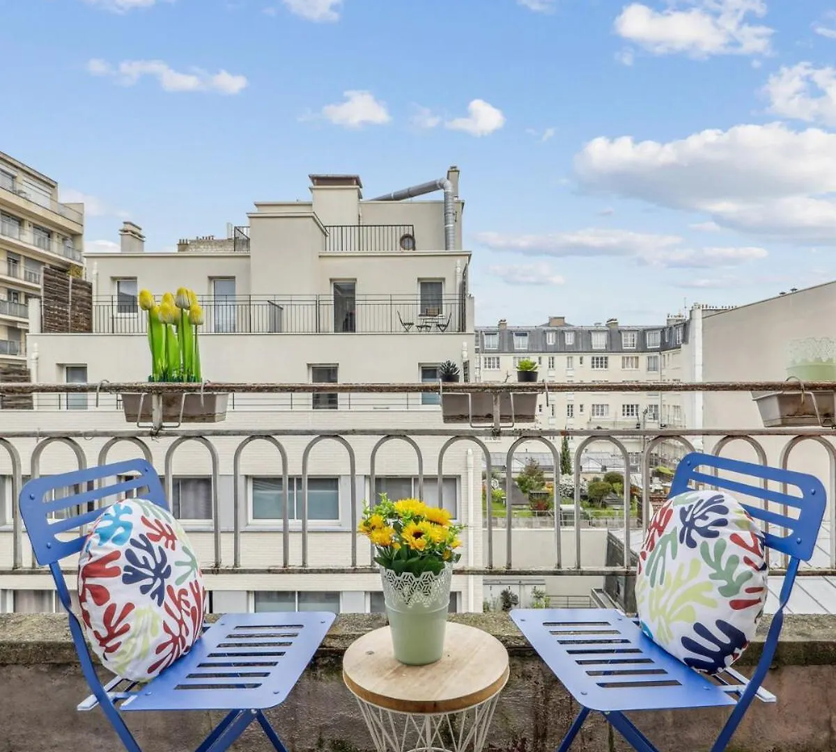 Apartment Balcony Paris 16 Auteuil, Parc Des Princes